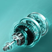 USB Rechargeable Handheld Fan with 3 Speeds, Mobile Stand, Compact and Portable