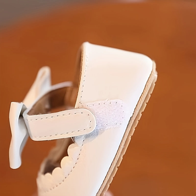 Infant Shoes Casual Princess Shoes with Secure Grip Sole for 0-1 Year Old