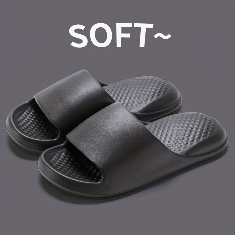 Uniseks EVA shippalari och oyoqli slip-on ichki tekis sandalki yozgi vannaxonasi poyabzali