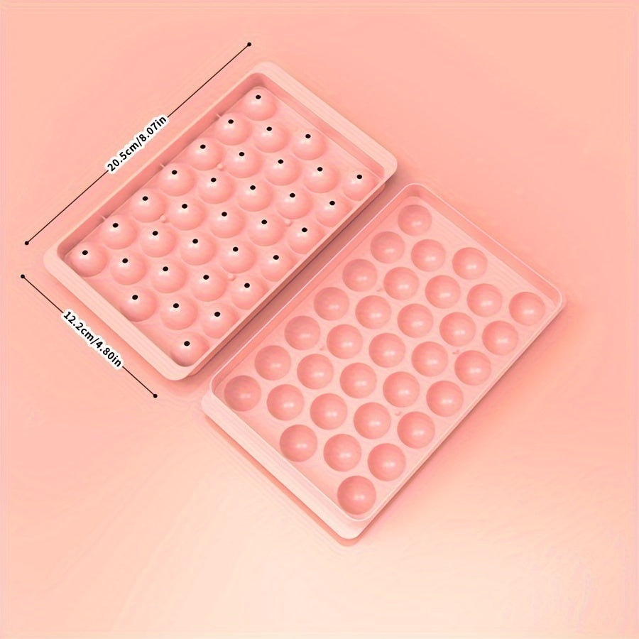 Plastik muzlik shakli 33 ta muz to'pi uchun sovuq ichimliklar uchun uy bar