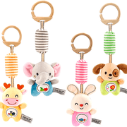 Baby Toy Accessories Wind Chimes with Stroller Bed Car Seat Pendants Cartoon Animals Elephant Rabbit Deer Puppy