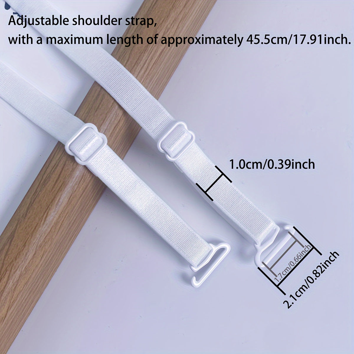 Women's Adjustable Non-Slip Shoulder Straps Set for Bras and Lingerie 3 Pieces