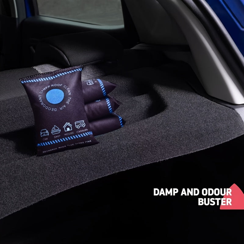 Многоразовая силиконовая сумка-осушитель для автомобиля 200 г, поглотитель влаги для транспортного средства
