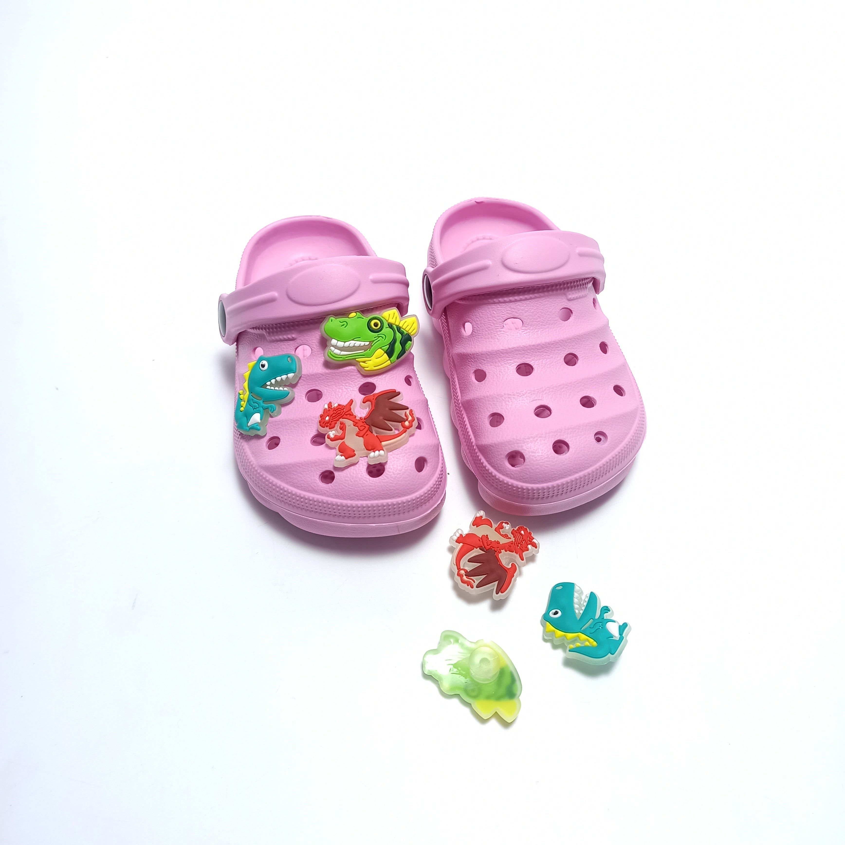 Kids Summer Lightweight Non-Slip EVA Hole Sandals Casual Boys Girls Shoes