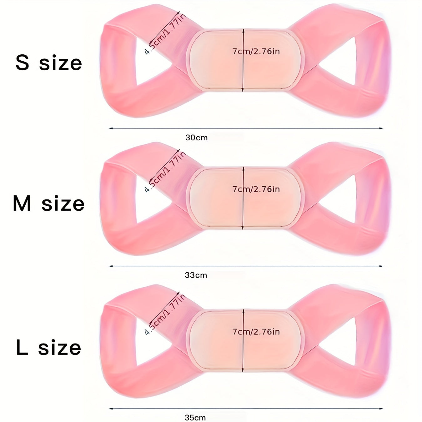 Women's Breathable Back Support Brace with Shoulder Corrector and Open Shoulder Design