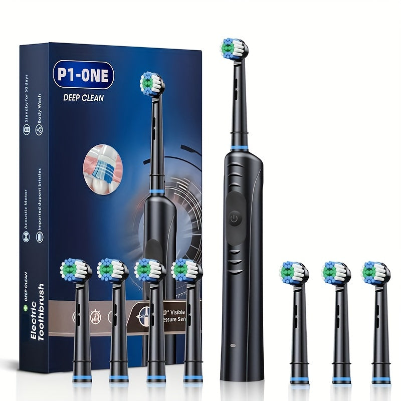 Rechargeable Electric Toothbrush for Adults and Couples Deep Cleaning Lithium Battery