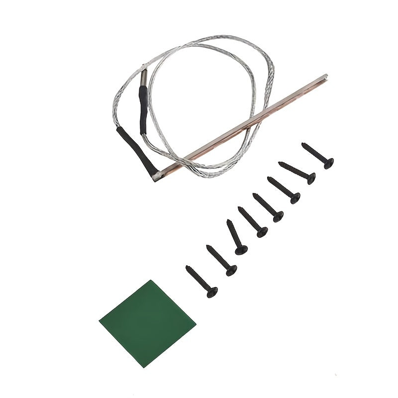 5-Band EQ Guitar Bass Preamp with LCD Tuner Piezo Pickup for Acoustic Sound