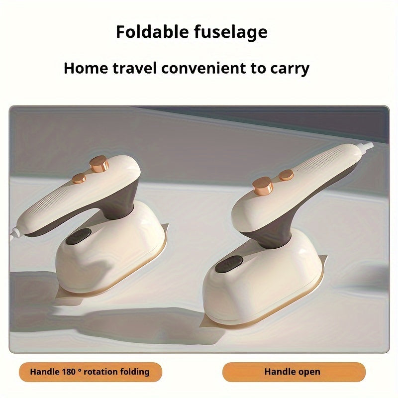 Portable Handheld Ironing Machine with Dual-Purpose Flat and Steam Iron 220V