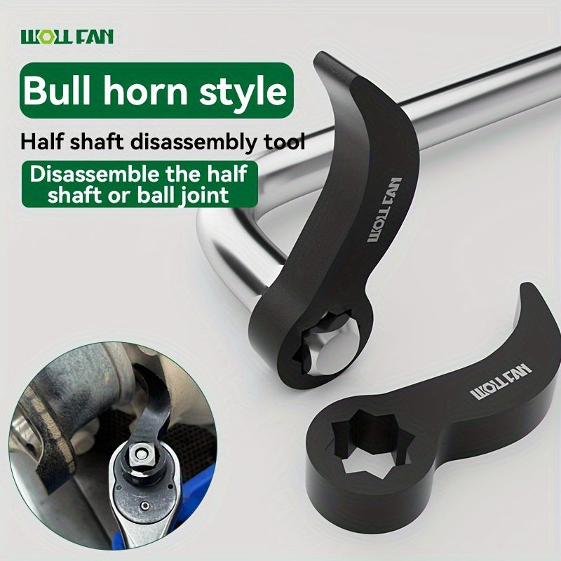 Bull Horn Style Yarmarkali Yarmarka Bo'lakni Tashlash uchun Bardoshli Metall Kalit, O'qni Olib Tashlash uchun