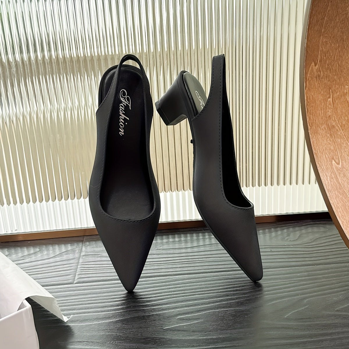 Women's Breathable Jelly High Heels Anti-Slip Office Shoes