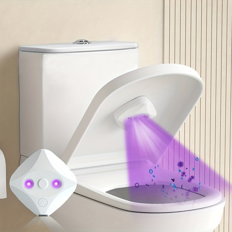 Wall-Mounted UV Toilet Light with USB LED and Lithium Battery for Home Hotels and Business