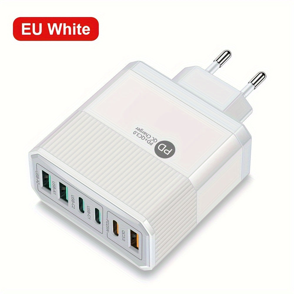 European Standard USB Charging Adapter Fast Charge for Smartphones