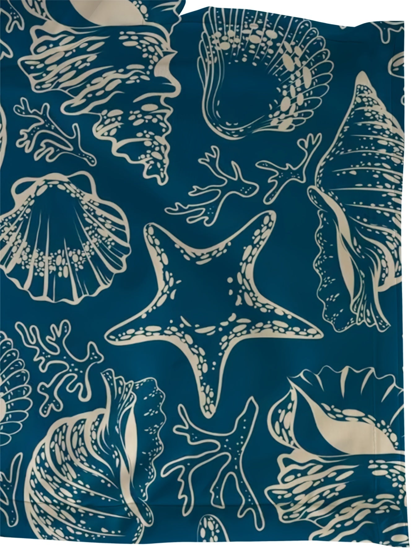 Plus Size Men's Tropical Print Beach Shorts with Elastic Drawstring Waist and Pockets