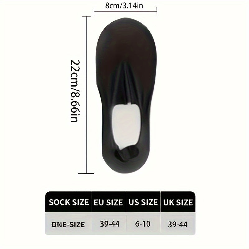 Men's No-Show Socks Set of 5 Breathable Mesh Lightweight Sweat-Wicking Odor-Resistant