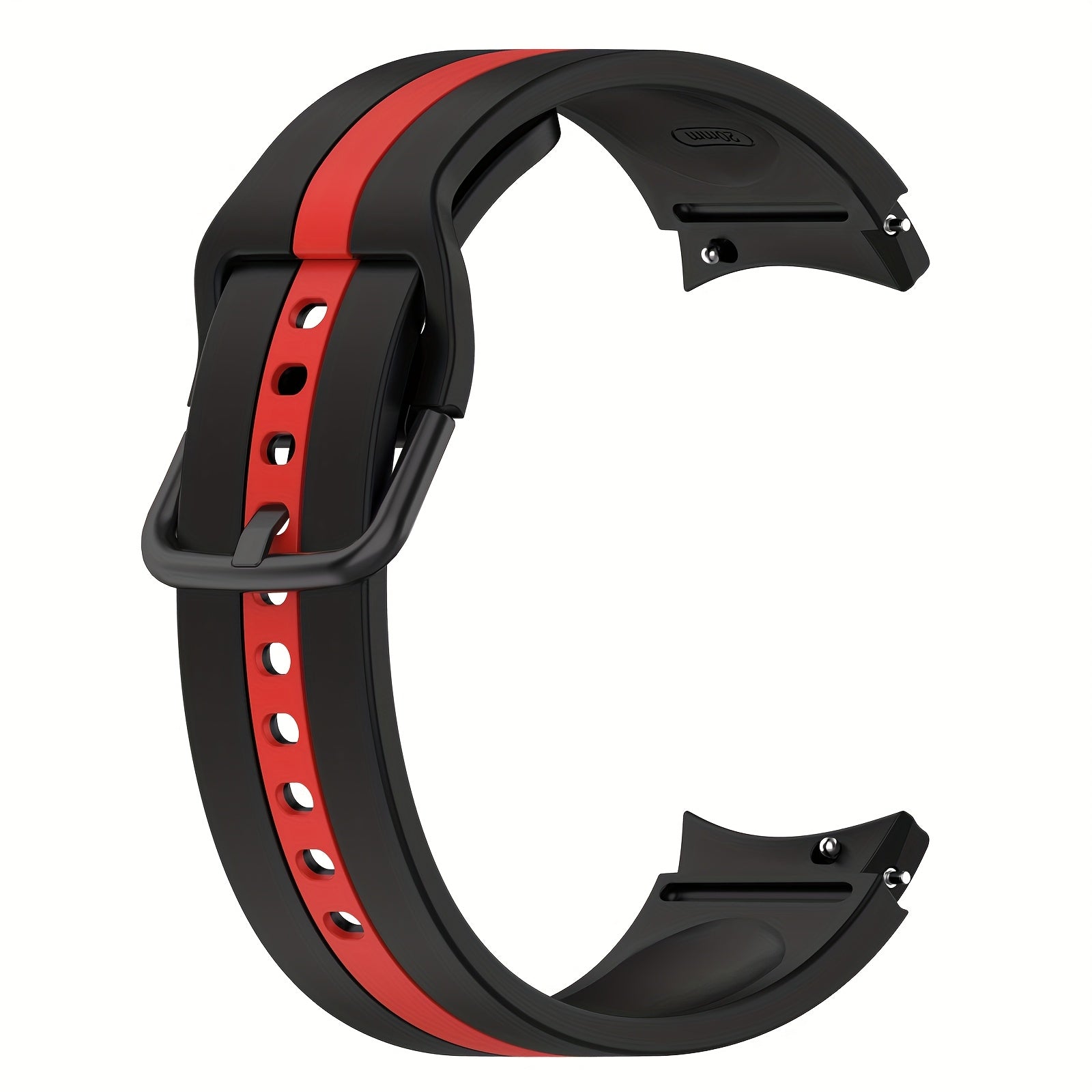 Soft Silicone Sport Watch Band for Men Women Compatible with Samsung Galaxy Watch 4 5 6 7