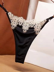 Seamless Lace Thongs for Women One Size S/M/L Comfortable Underwear