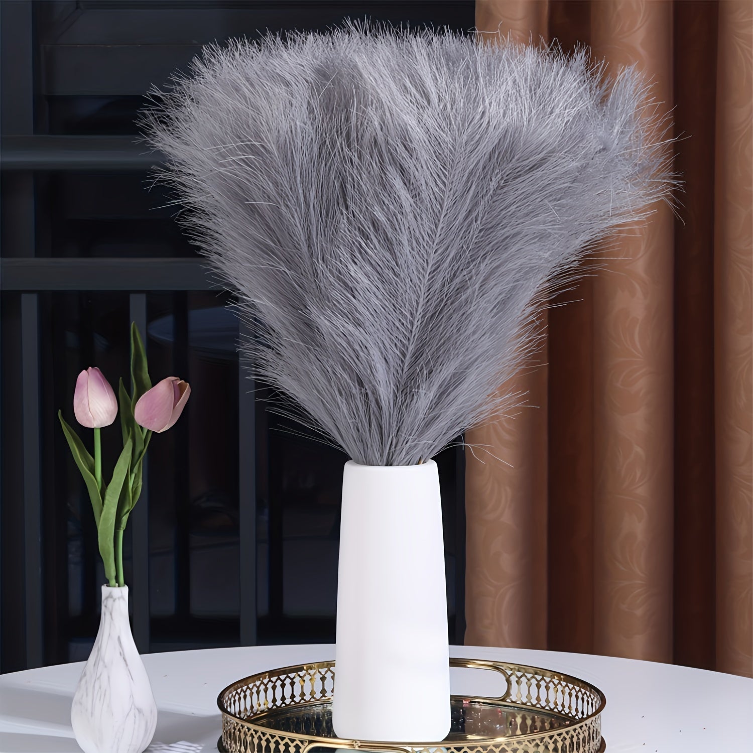 Искусственный букет пампасной травы - Идеально для свадебного и домашнего декора