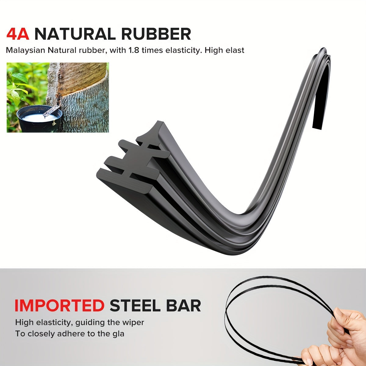 Rear Wiper Blade 27.94cm for Kia Rio MK3 Windshield Window Replacement