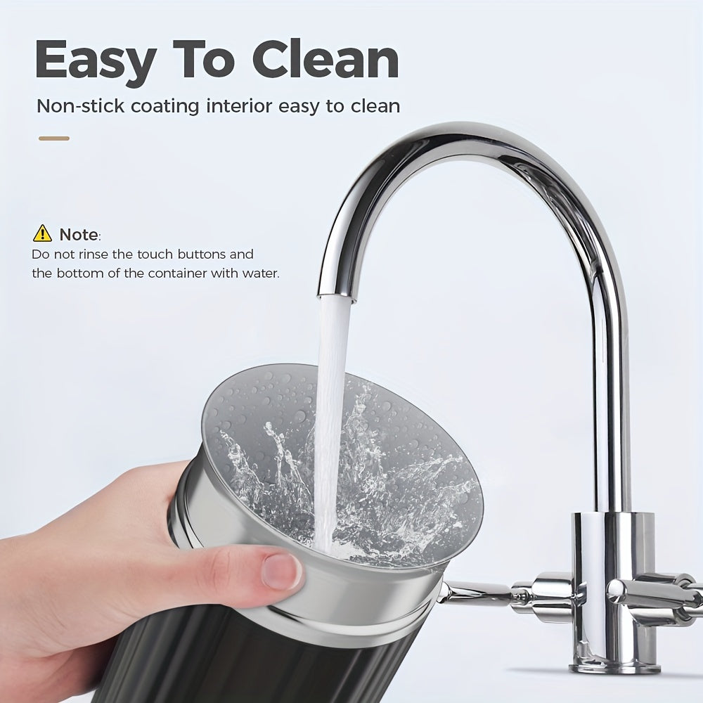 Electric Milk Frother Machine for Latte Cappuccino Hot Cold Milk Steamer