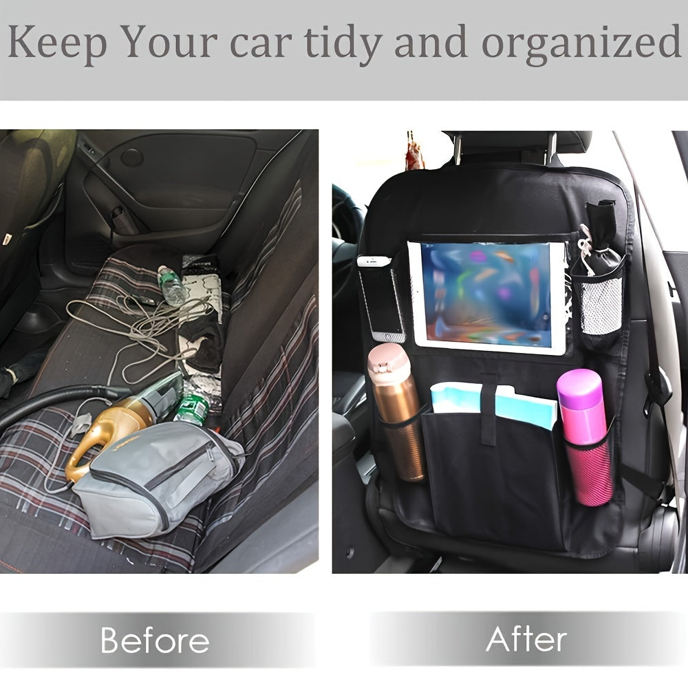 Universal Car Seat Back Organizer Waterproof Hanging Storage Bag