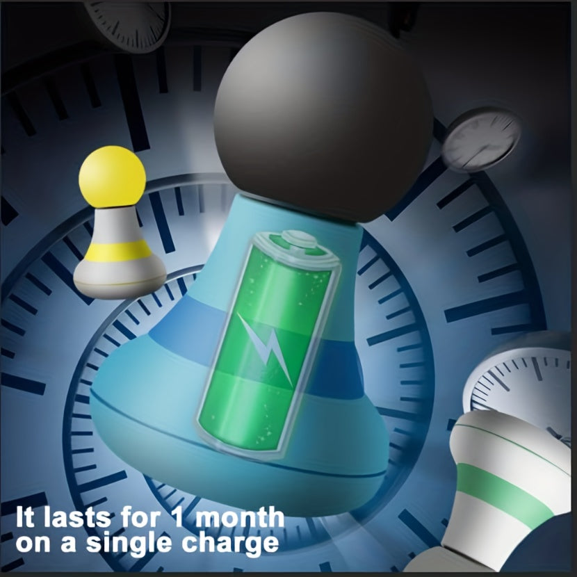 Portable Handheld Massager for Neck Shoulders Back Rechargeable USB