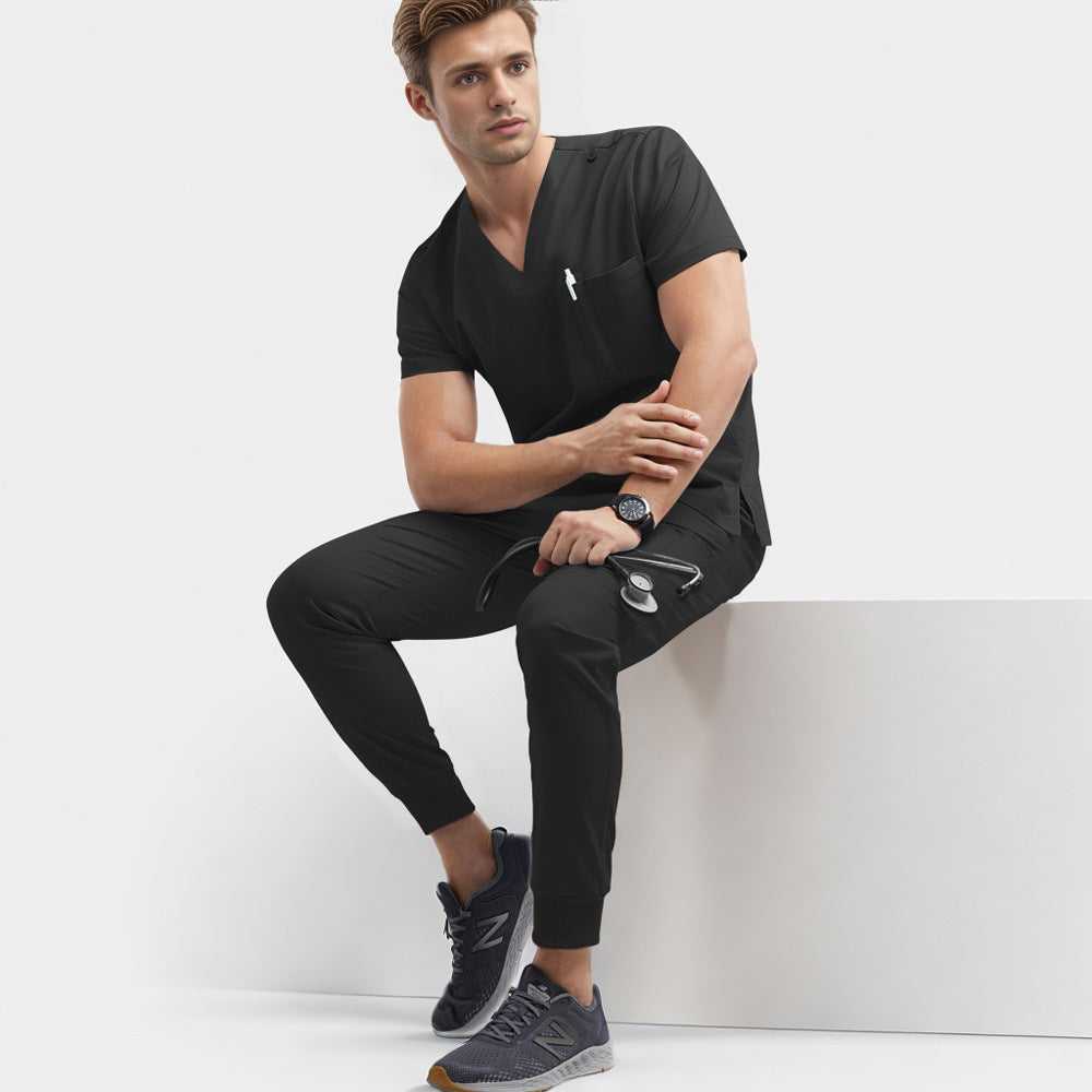 Yozgi ingichka uslubdagi shifokor formasi, ayollar uchun katta o'lchamdagi qo'l bilan yuviladigan umumiy kiyimlar, quruq yugurish uchun.