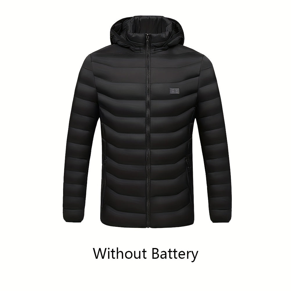 Uniseks isitiladigan qishda kiyiladigan yomgʻirga chidamli elektr tana isitkich uchun ochiq havoda