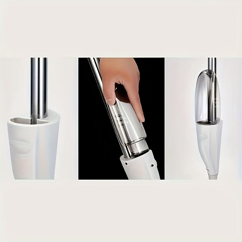 Mikrofiber Pol Tozalash To'plami, Noxush Po'lat Spray Shishasi va Matosi, Turli Sirtlarda, Xonada, Yotoqxona, Hammom, Tualet va Oshxonada Uy va Tijorat Maqsadlari Uchun Barcha Maqsadli Tozalovchi.