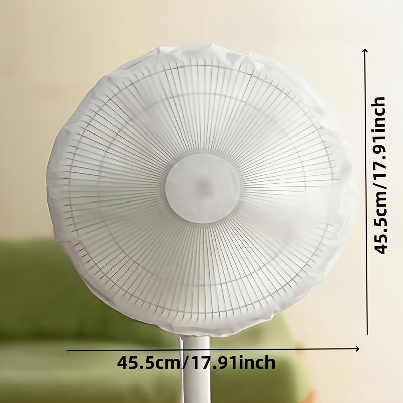 Universal PE Fan Dust Cover - Oson o'rnatish, Uy va Ofis uchun barcha mavsumlarga mos himoya, Elektr ventilyatorlari bilan mos keladi