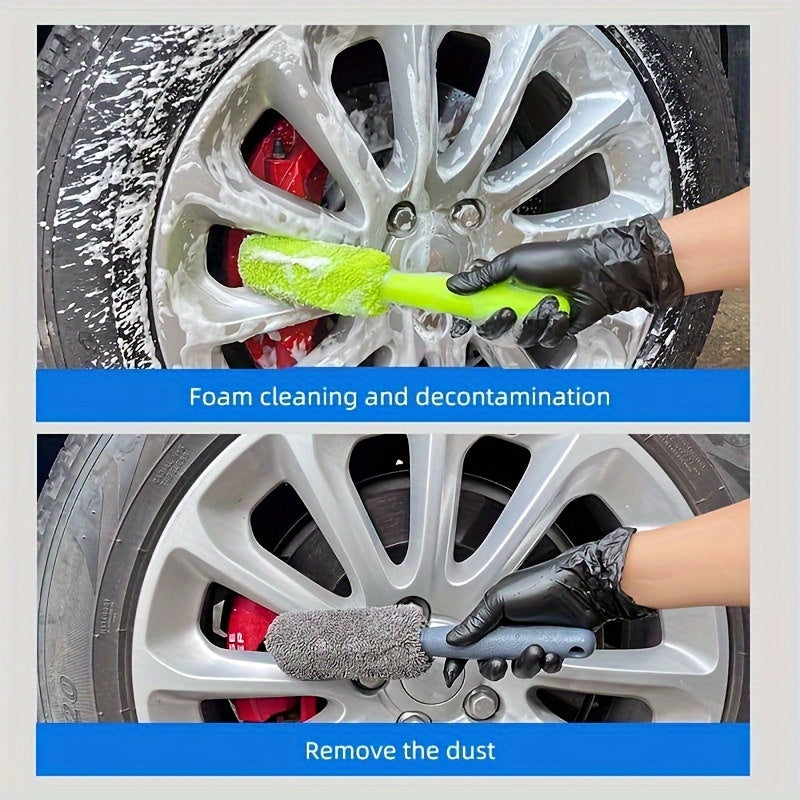 Universal Car Wheel Brush Long Handle Tire Cleaning Tool