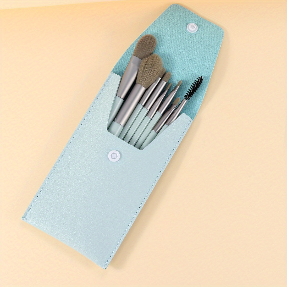 Women Mini Makeup Brush Set with Storage Bag Soft Hair for Face Eyes