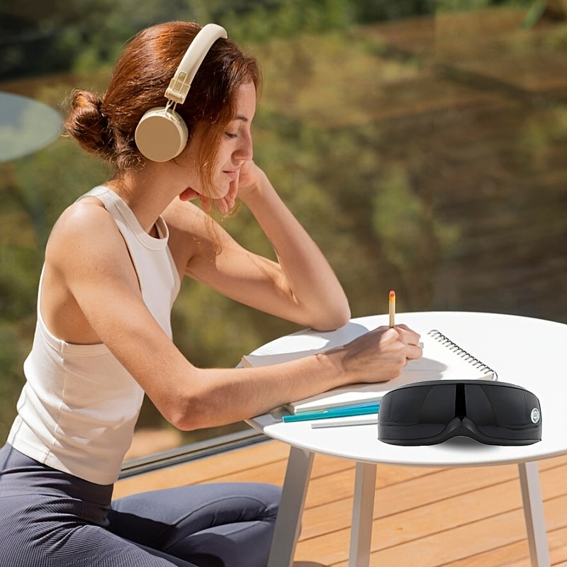 Yangi qayta zaryadlanadigan Black Eye Massager uyda foydalanish uchun - 1 dona