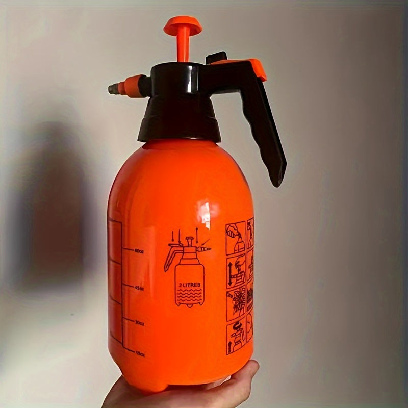 Ручной садовый распылитель давления 2L из пластика, без батареи, для полива и уборки