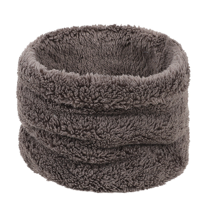 Cubierta de cuello alto cálida de invierno para hombres y mujeres, bucle único, unisex