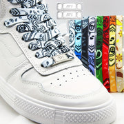 Unisex Cashew Flower Pattern Shoelaces for Sneakers and Boots