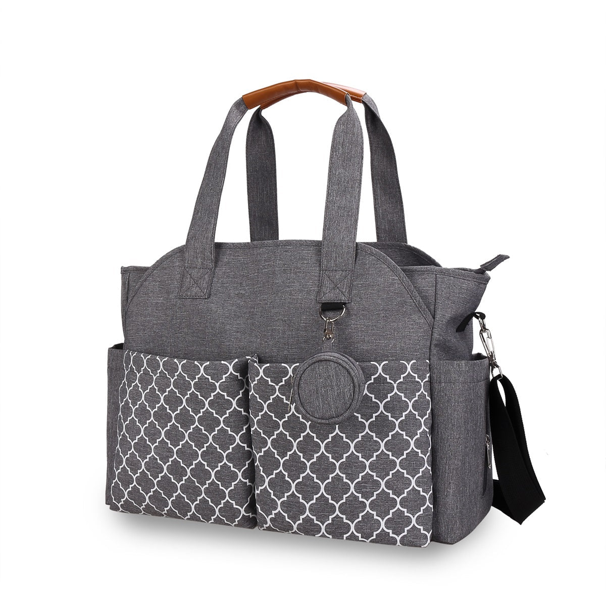 Diaper Bag Tote Purse Satchel for Moms and Girls Large Canvas Organizer