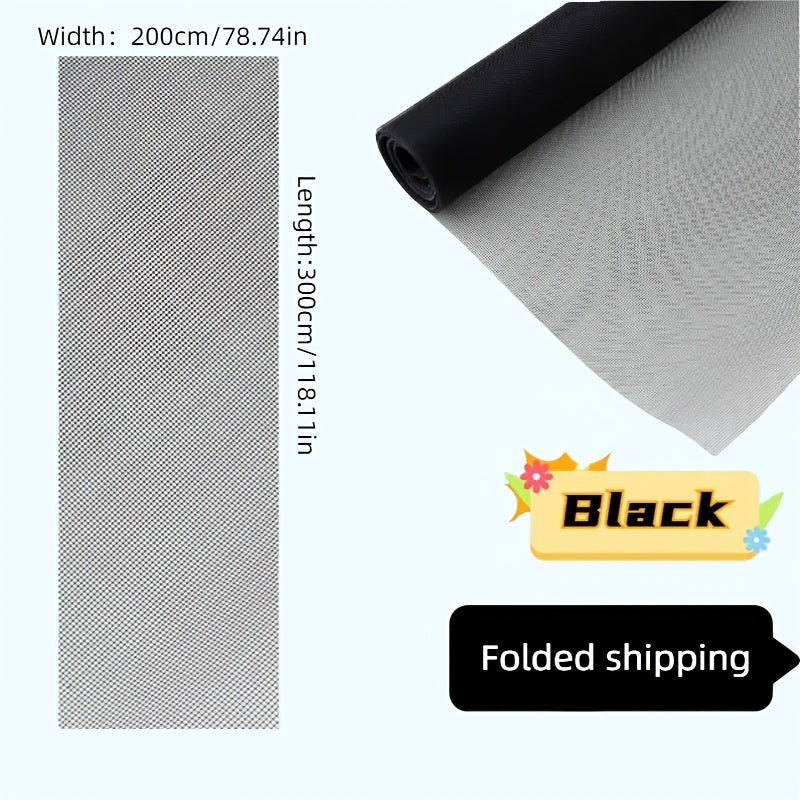 DIY Mosquito Screen Net for Windows and Doors Insect Barrier Pet Escape Prevention