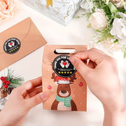 60 Pieces of Appreciation Stickers with 5-Star Review Support for Delivery Drivers