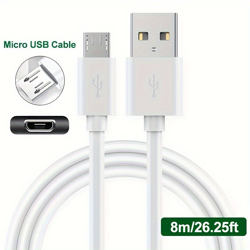 14m Micro USB Extension Cable for Devices Charging and Power Extension