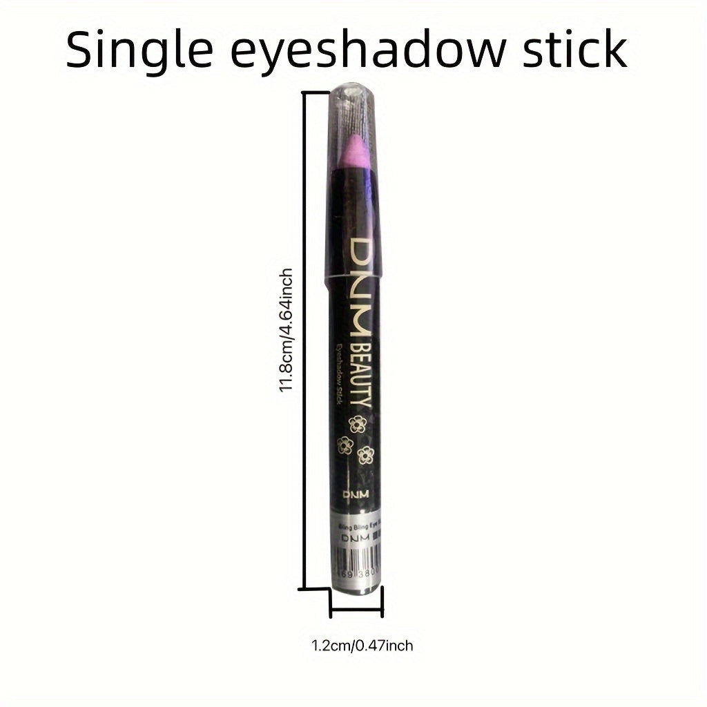 Waterproof Eyeshadow Pencil 16 Colors Matte and Shimmer Long-Lasting Rotatable