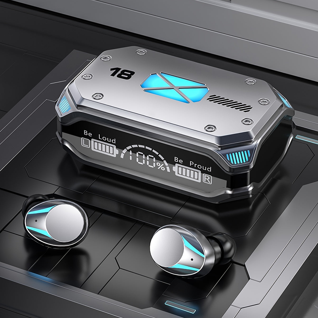 Auriculares inalámbricos para adultos deporte ejercicio control de ruido control táctil auriculares inalámbricos