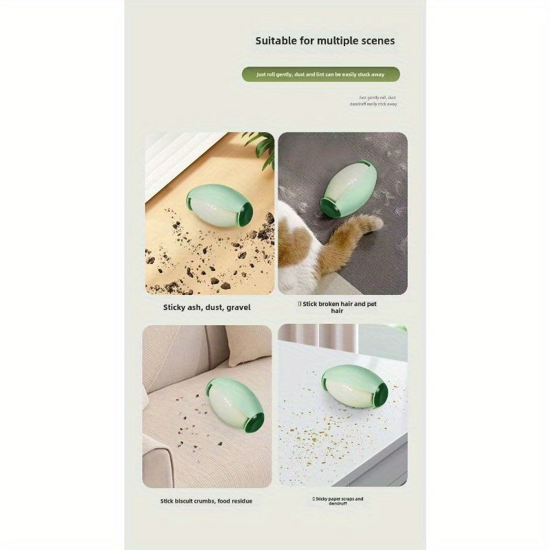 Washable Fluff Roller with Strong Adhesive for Clothes Pets Furniture