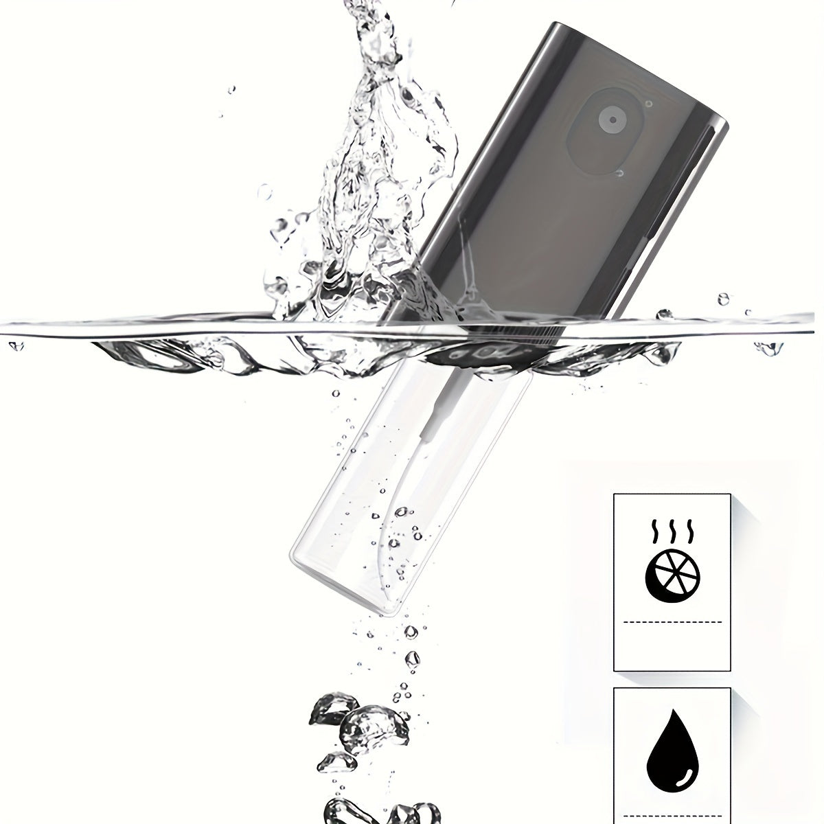 Портативный комплект для чистки экранов телефонов и компьютеров, включает в себя распылитель и инструмент для протирания, а также набор тряпок. Чистящее средство не включено.