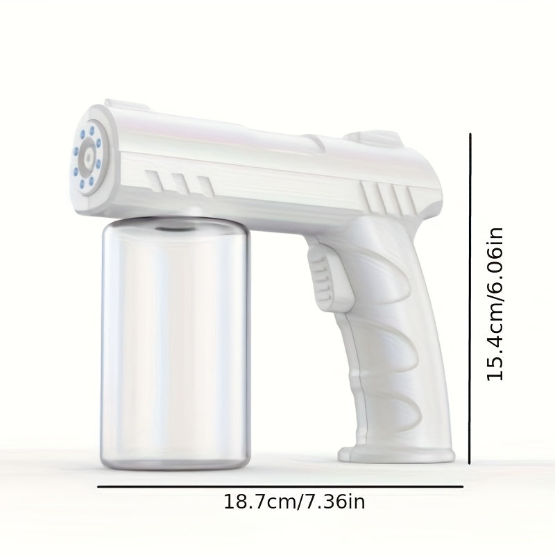 Rechargeable Blue Light Spray Gun for Home Use Portable Sterilizer Atomizer with Long Battery Life