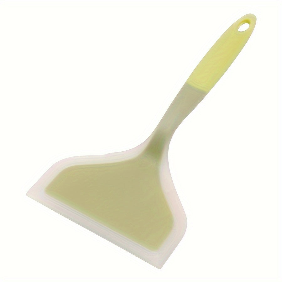 Nonstick Silicone Spatula Turnover for Pancakes Eggs Fish Pizza Steak Heat-Resistant Wide Kitchen Utensil
