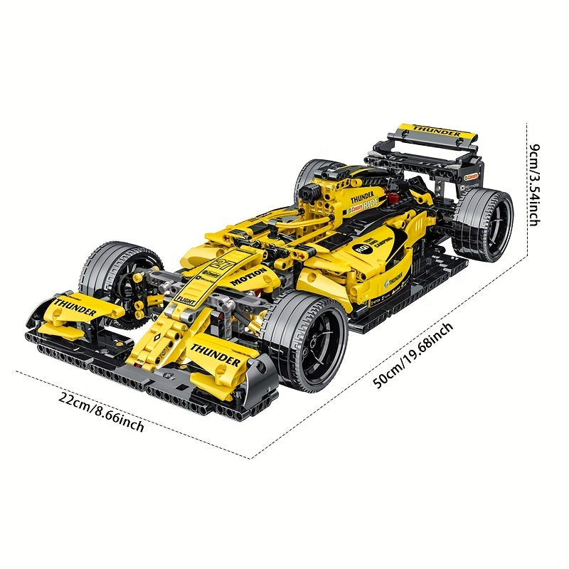 Образовательные строительные блоки для моделей Формулы и суперкаров для мальчиков от 6 лет