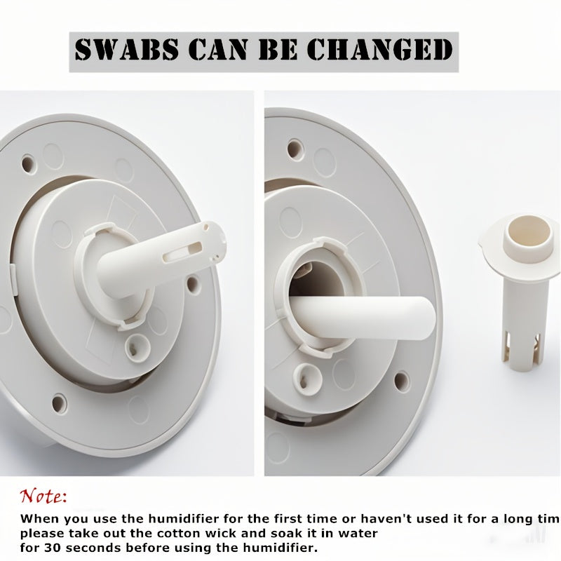 Humidifier for Home and Office, 130ml, Touch Control, 7 Color Lights