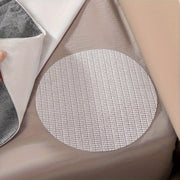 4-Pack White Non-Slip Mattress Grip Pads Woven Nylon Bed Sofa Slippage Prevention