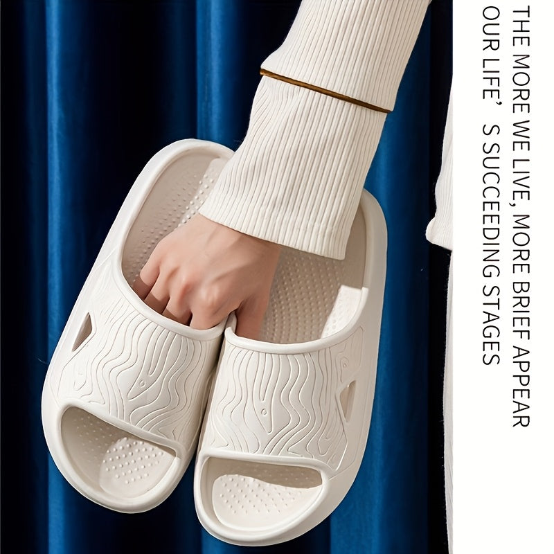 Ayollar uchun EVA slayd sandalki, yengil pushti, ochiq barmoqli, kundalik qulaylik