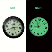 Car Dashboard Mini Clock, Quartz Analog, Luminous, Decorative Clock